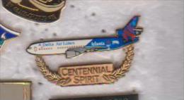 Pin's JEUX OLYMPIQUES ATLANTA 1996 DELTA AIR LINES - Avions