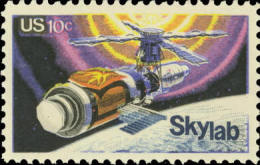 1974 USA Skylab Stamp Sc#1529 Space - Etats-Unis
