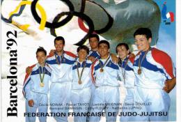 Thème -  Sport - Judo - Fédération Française De Judo Jujitsu - Barcelone 92 - Martiaux