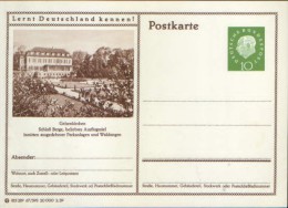 Germany/Federal Republic -Postal Stationery Postcard Unused 1959- P41,Gelsenkirchen Schloss Berge - Postales - Nuevos