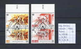 UNO - Wenen - 1987 - Yv. 69/70 In Paren Gest./obl./used - Usados