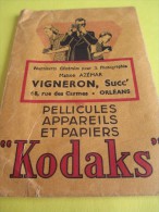 Enveloppes De Négatifs Et Tirages/Kodaks/Vigneron/Orléans/Vers 1930 - 1950      ENT3 - Otros & Sin Clasificación