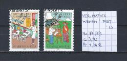 UNO - Wenen - 1987 - Yv. 77/78 Gest./obl./used - Gebraucht