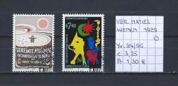 UNO - Wenen - 1989 - Yv. 94/95 Gest./obl./used - Gebraucht