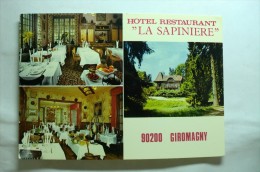 D 90 - Giromagny - Hotel Restaurant - La Sapinière - Giromagny