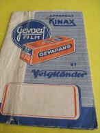 Enveloppes De Négatifs Et Tirages/GEVAERT Film/Gevapan /Vers 1930 - 1950      ENT8 - Other & Unclassified