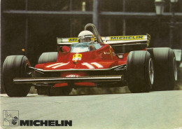 FORMULE 1 Le Pneu Radial Michelin Champion Du Monde 1979 1er Jody Scheckter Sur Ferrari - Grand Prix / F1
