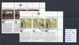 UNO - Wenen - 1990 - Yv. 112/17 In Blocs Van 4 Met Tab Gest./obl./used - Used Stamps