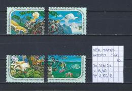 UNO - Wenen - 1991 - Yv. 118/21 Gest./obl./used - Gebruikt