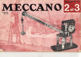 CATALOGUE MECCANO  Triang   2 Et 3 - Meccano