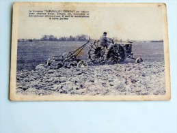 Carte Postale Ancienne : Le Nouveau " FARMALL-12" DEERING En Labour - Tractores