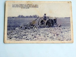 Carte Postale Ancienne : Le Nouveau " FARMALL-12" DEERING En Labour - Tractors