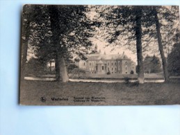 Carte Postale Ancienne : WATERLOO : Chateau De Westerloo , Timbre 1929 - Rixensart