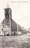 BEAUMONT - L'Eglise Et La Grand'Place - Beaumont