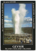ICELAND - THE GREAT GEYSIR / THEMATIC STAMP-SPORT OLYMPIC GAMES 1988 - Islande