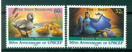 Nations Unies New York 1996 - Michel N. 720/21 -  50e Anniversaire De L'UNICEF - Ungebraucht