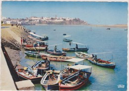 MAROC,MOROCCO,RABAT,les Barcassiers,et La Pointe Des Oudaias,port,édition La Cigogne,rare - Rabat
