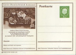 Germany/Federal Republic - Postal Stationery Postcard Unused 1959- P41  Gladbeck - Cartoline - Nuovi