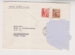 Fragment De Lettre De 1948 De Soleure Vers Le Congo-Belge - Cartas & Documentos