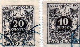 B -  1934 Polonia - Segnatasse - Portomarken