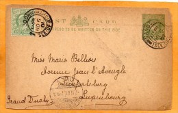 UK 1907 Card Mailed To Luxembourg - Autres & Non Classés