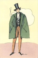 Rouillier - Illustrateur - Thème; La Mode - Histoire Du Costume - ** Restauration - 1842 ** -  Cpa En Très Bon état. - Rouillier