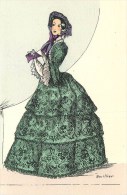 Rouillier - Illustrateur - Thème; La Mode - Histoire Du Costume - ** Restauration - 1845 ** -  Cpa En Très Bon état. - Rouillier