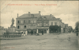 14 VILLERS BOCAGE / Place Et Statue Richard Lenoir / - Autres & Non Classés