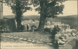 12 LAGUIOLE / Panorama Pris De La Terrasse De L'église / - Laguiole