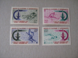 NOUVELLE CALEDONIE  P 332/335   **   2 ES JEUX DU PACIFIQUE SUD - Unused Stamps