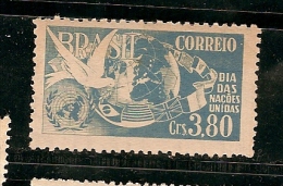 Brazil ** & Dia Das Nações Unidas  1952 (518) - Ungebraucht