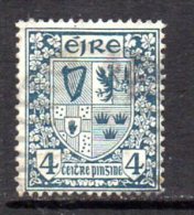 Ireland 1922 4d Definitive, Wmk. SE, Fine Used - Usados