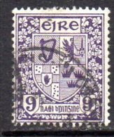 Ireland 1922 9d Definitive, Wmk. SE, Fine Used - Usati