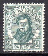 Ireland 1929 Daniel O'Connell 2d Value, Fine Used - Oblitérés