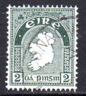 Ireland 1940 2d Definitive, E Wmk., Fine Used - Usati