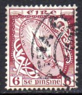 Ireland 1940 6d Definitive, E Wmk., Fine Used - Used Stamps