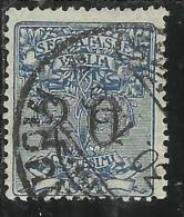 ITALY KINGDOM ITALIA REGNO 1924 SEGNATASSE PER VAGLIA 20 CENTESIMI USED - Vaglia Postale