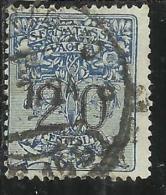 ITALY KINGDOM ITALIA REGNO 1924 SEGNATASSE PER VAGLIA 20 CENTESIMI USED - Vaglia Postale