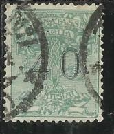 ITALY KINGDOM ITALIA REGNO 1924 SEGNATASSE TAXES TASSE DUE PER VAGLIA CENT. 40 USATO USED - Vaglia Postale