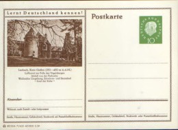 Germani/Federal Republic - Postal Stationery Postcard Unused 1959 - P41 Laubach,Kreis Giessen - Cartes Postales - Neuves