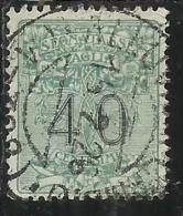 ITALY KINGDOM ITALIA REGNO 1924 SEGNATASSE TAXES TASSE DUE PER VAGLIA CENT. 40 USATO USED - Vaglia Postale