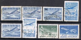 Lote Sellos Aereos, Air FINLAND, Finlandia Num 5 -11 º/* - Used Stamps