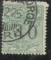 ITALY KINGDOM ITALIA REGNO 1924 SEGNATASSE TAXES TASSE DUE PER VAGLIA CENT. 40 USATO USED - Strafport Voor Mandaten