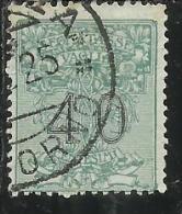 ITALY KINGDOM ITALIA REGNO 1924 SEGNATASSE TAXES TASSE DUE PER VAGLIA CENT. 40 USATO USED - Vaglia Postale