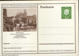 Germani/Federal Republic - Postal Stationery Postcard Unused 1959 - P41 Wetzlar/Lahn - Postcards - Mint