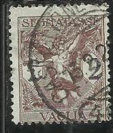 ITALY KINGDOM ITALIA REGNO 1924 SEGNATASSE TAXES TASSE DUE PER VAGLIA LIRE 2 USATO USED - Strafport Voor Mandaten