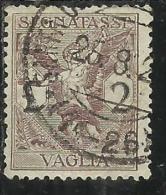 ITALY KINGDOM ITALIA REGNO 1924 SEGNATASSE TAXES TASSE POSTAGE DUE PER VAGLIA LIRE 2 USATO USED OBLITERE' - Vaglia Postale