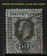 STRAITS SETTLEMENTS    Scott  # 164a VF USED - Straits Settlements