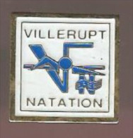 37360-Pin's.Natation.Vill Erupt.‎ . - Swimming