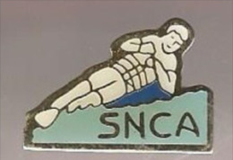 37391-Pin's.ski Nautique.SNCA (Ski Nautique Club De L'Aube). - Water-skiing